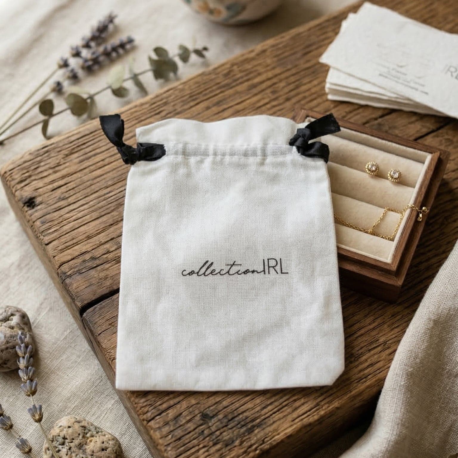 Coton Jewelry Pouch