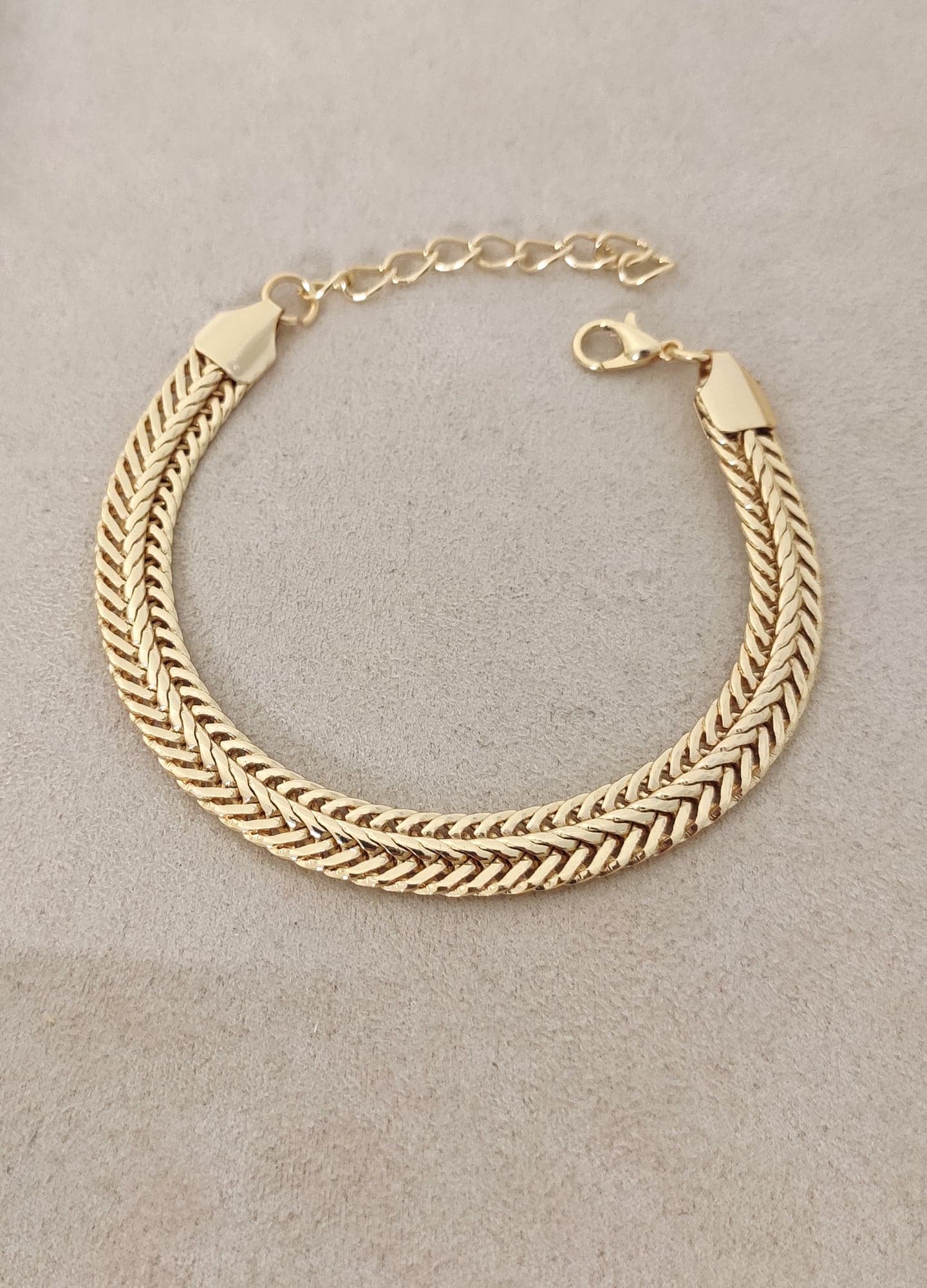 Gold Plated Brass Bracelet