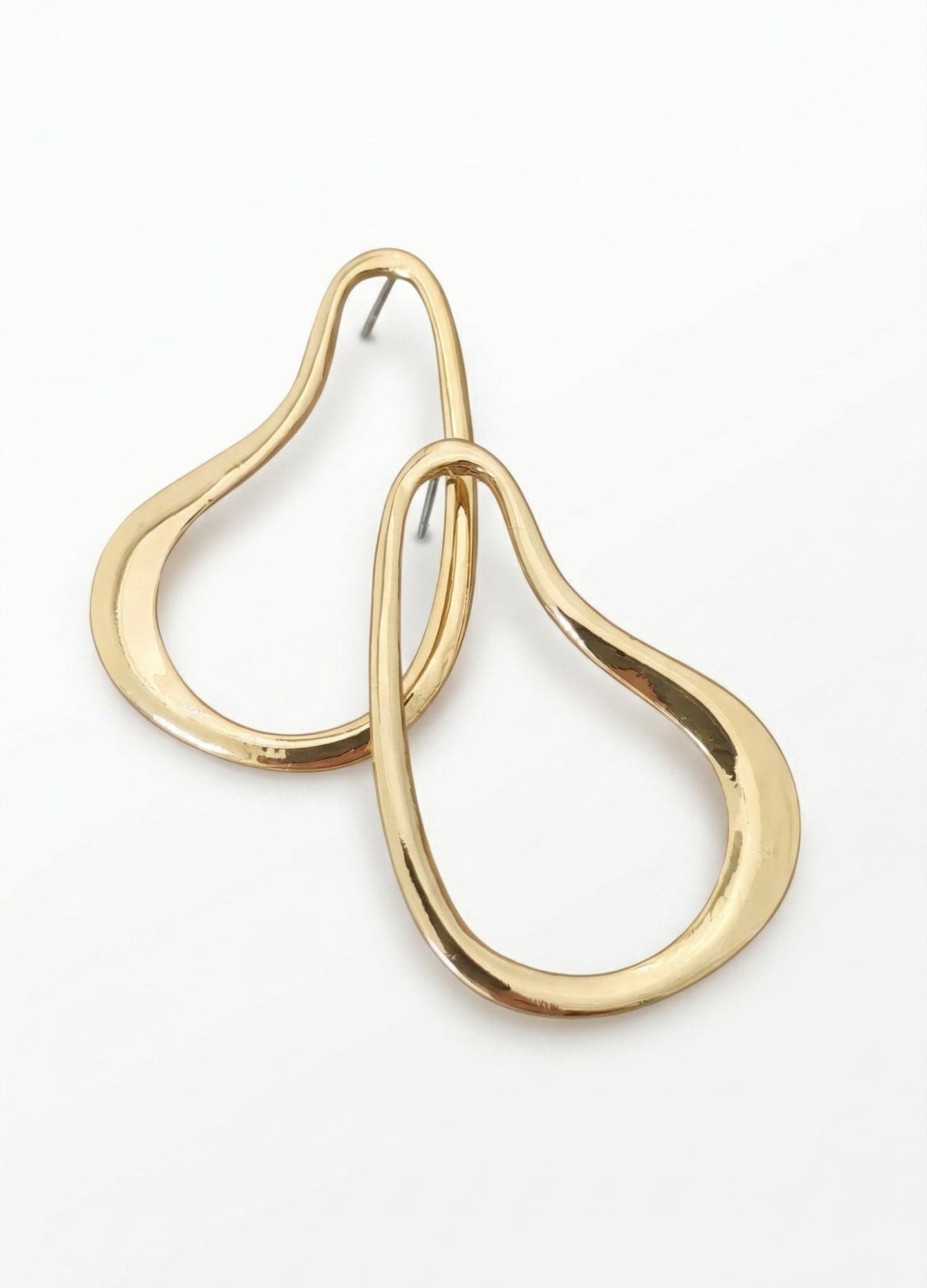 Gold Plated Studded Earrings on Brass
