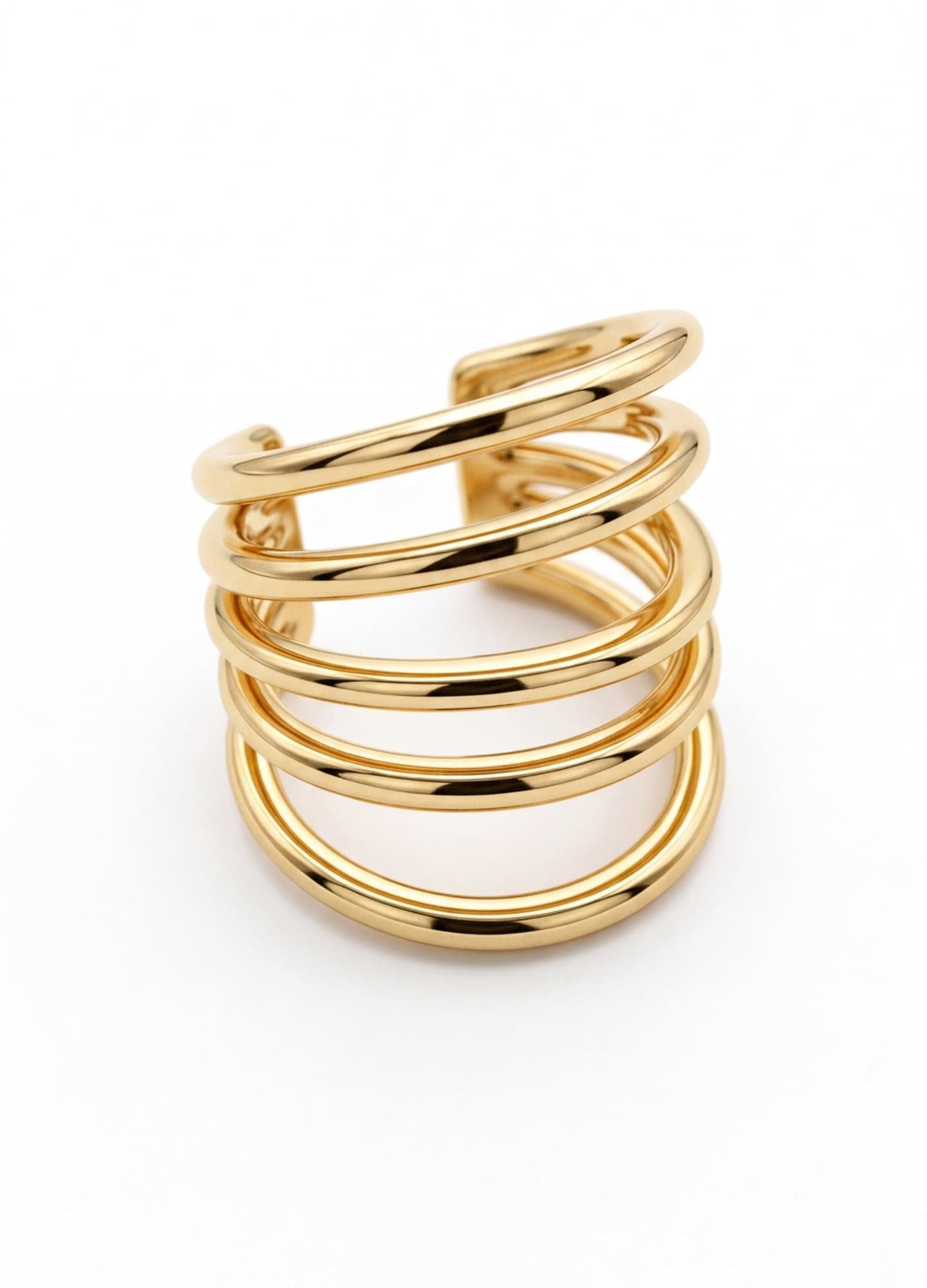 Gold Plated Cartilage Earrings on Brass